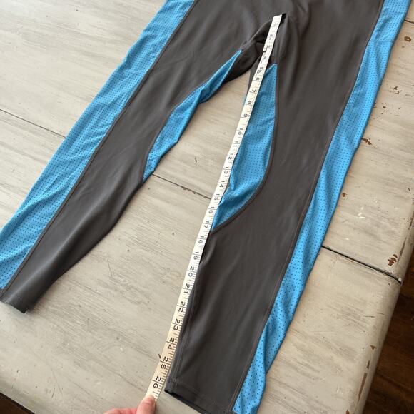 Fabletics Motion 365 Gray Blue Mesh High Waisted Legging Sz XXL - Picture 2 of 9